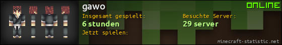 Benutzerleisten 560x90 für gawo