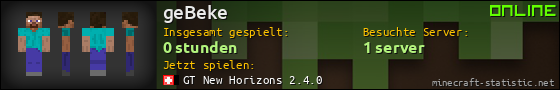 Benutzerleisten 560x90 für geBeke