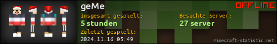 Benutzerleisten 560x90 für geMe