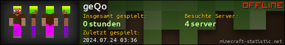 Benutzerleisten 560x90 für geQo