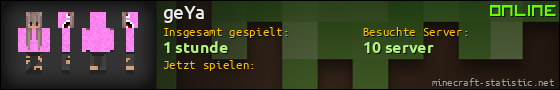 Benutzerleisten 560x90 für geYa
