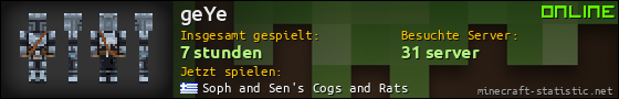 Benutzerleisten 560x90 für geYe