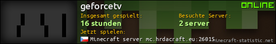 Benutzerleisten 560x90 für geforcetv
