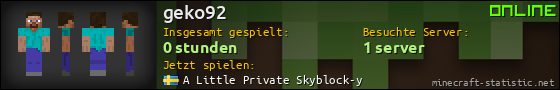 Benutzerleisten 560x90 für geko92