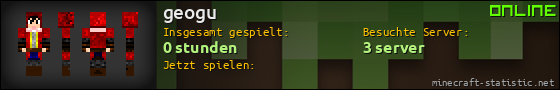 Benutzerleisten 560x90 für geogu
