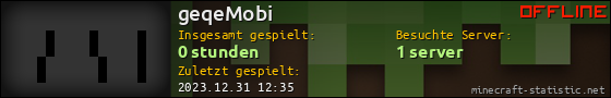 Benutzerleisten 560x90 für geqeMobi