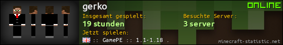 Benutzerleisten 560x90 für gerko