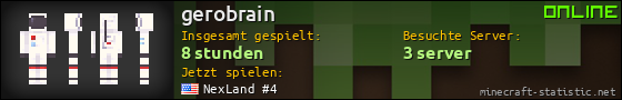 Benutzerleisten 560x90 für gerobrain