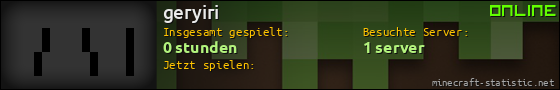Benutzerleisten 560x90 für geryiri