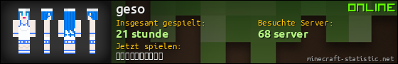 Benutzerleisten 560x90 für geso