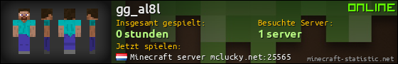 Benutzerleisten 560x90 für gg_al8l