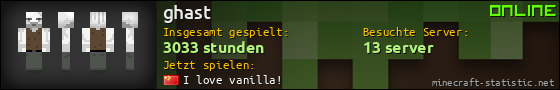 Benutzerleisten 560x90 für ghast