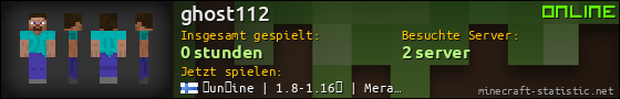 Benutzerleisten 560x90 für ghost112