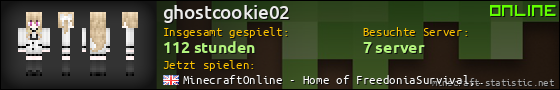 Benutzerleisten 560x90 für ghostcookie02