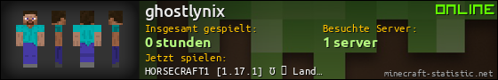 Benutzerleisten 560x90 für ghostlynix