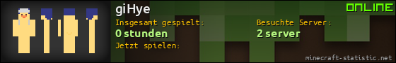 Benutzerleisten 560x90 für giHye