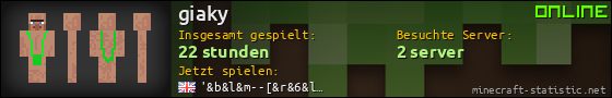 Benutzerleisten 560x90 für giaky