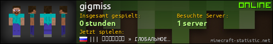 Benutzerleisten 560x90 für gigmiss