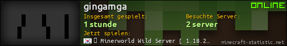 Benutzerleisten 560x90 für gingamga