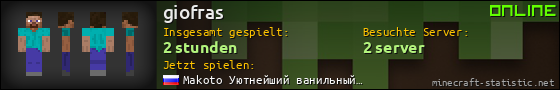 Benutzerleisten 560x90 für giofras