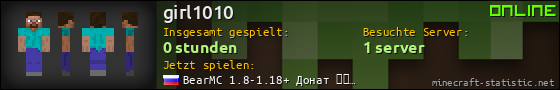 Benutzerleisten 560x90 für girl1010