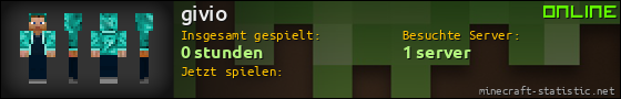 Benutzerleisten 560x90 für givio