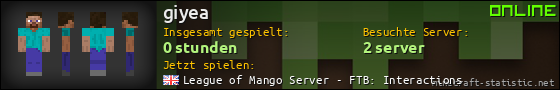 Benutzerleisten 560x90 für giyea