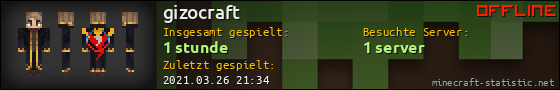 Benutzerleisten 560x90 für gizocraft