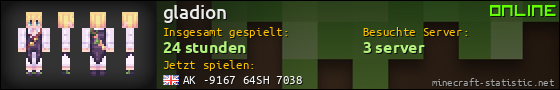 Benutzerleisten 560x90 für gladion