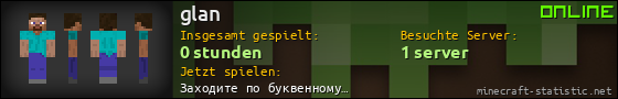 Benutzerleisten 560x90 für glan