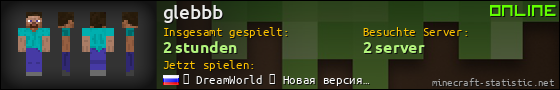 Benutzerleisten 560x90 für glebbb