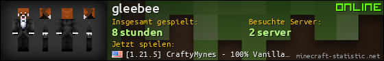 Benutzerleisten 560x90 für gleebee