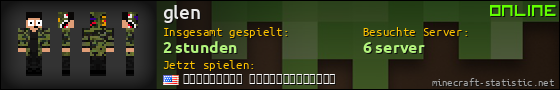 Benutzerleisten 560x90 für glen