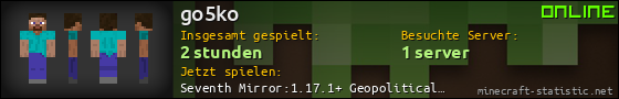 Benutzerleisten 560x90 für go5ko
