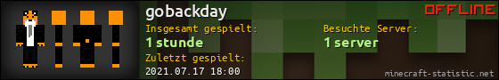 Benutzerleisten 560x90 für gobackday