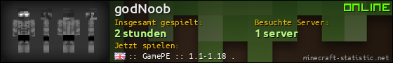 Benutzerleisten 560x90 für godNoob