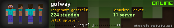 Benutzerleisten 560x90 für gofway
