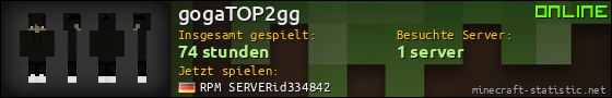 Benutzerleisten 560x90 für gogaTOP2gg