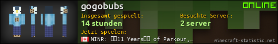Benutzerleisten 560x90 für gogobubs