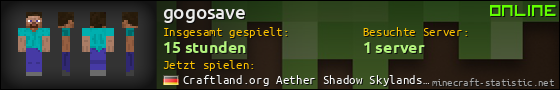 Benutzerleisten 560x90 für gogosave