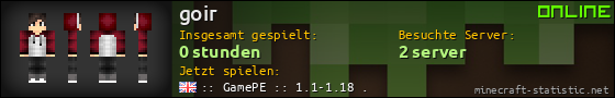 Benutzerleisten 560x90 für goir
