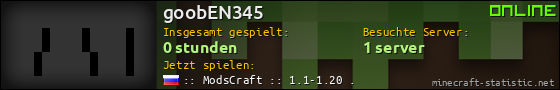 Benutzerleisten 560x90 für goobEN345