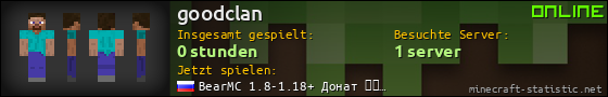 Benutzerleisten 560x90 für goodclan