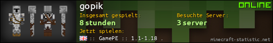 Benutzerleisten 560x90 für gopik