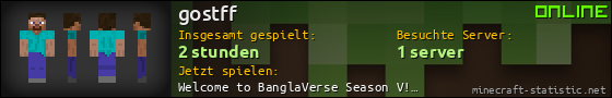 Benutzerleisten 560x90 für gostff