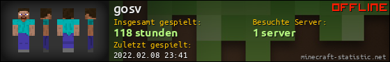 Benutzerleisten 560x90 für gosv