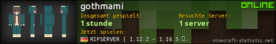 Benutzerleisten 560x90 für gothmami