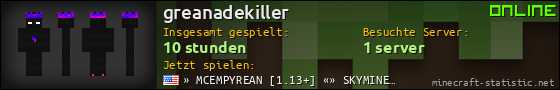 Benutzerleisten 560x90 für greanadekiller