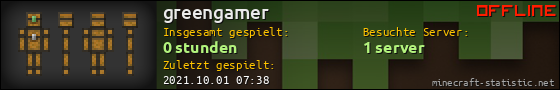 Benutzerleisten 560x90 für greengamer