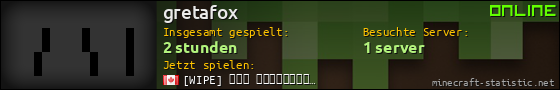 Benutzerleisten 560x90 für gretafox